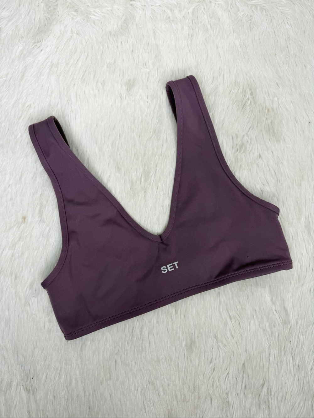 SET ACTIVE / Sportbody Sporty Dip Sports Bra Nightfall Purple / S